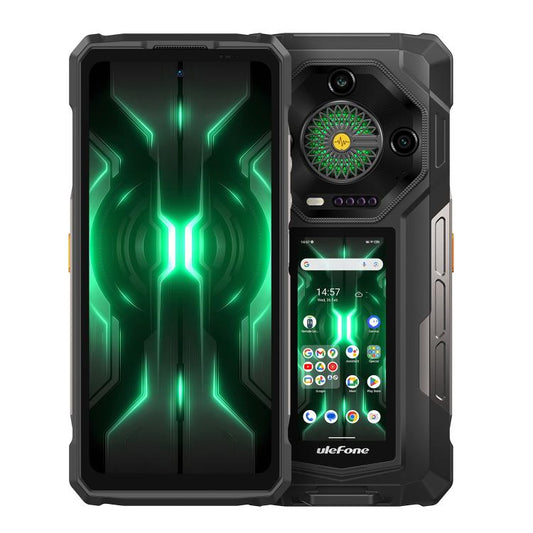 Ulefone Armor 33 Pro Rugged Phone 25500mAh Battery 66W Fast Charging 32GB + 512GB