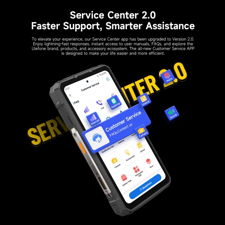 Ulefone Armor 33 Pro Rugged Phone 25500mAh Battery 66W Fast Charging 32GB + 512GB
