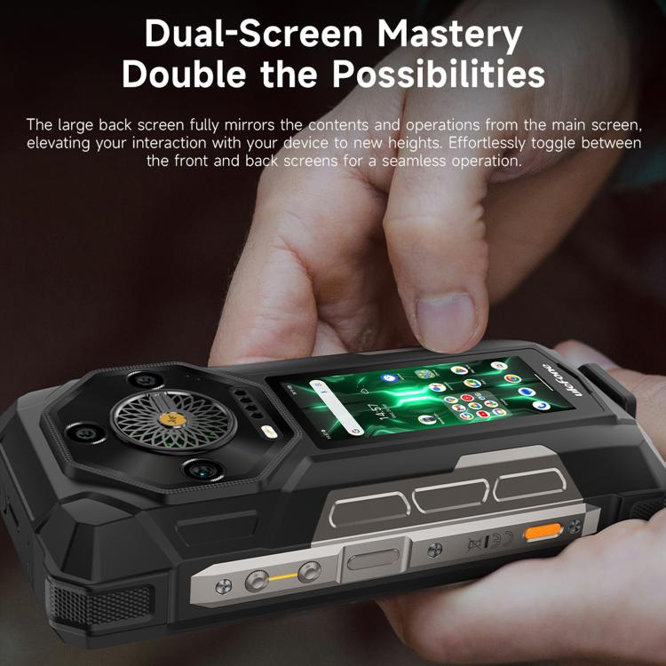 Ulefone Armor 33 Pro Rugged Phone 25500mAh Battery 66W Fast Charging 32GB + 512GB