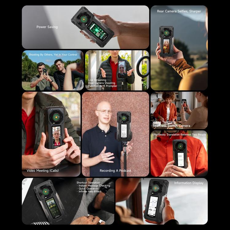 Ulefone Armor 33 Pro Rugged Phone 25500mAh Battery 66W Fast Charging 32GB + 512GB