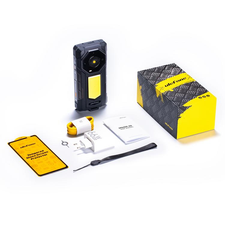 Ulefone Armor 33 Rugged Phone 25500mAh Battery 66W Fast Charging 24GB + 512GB