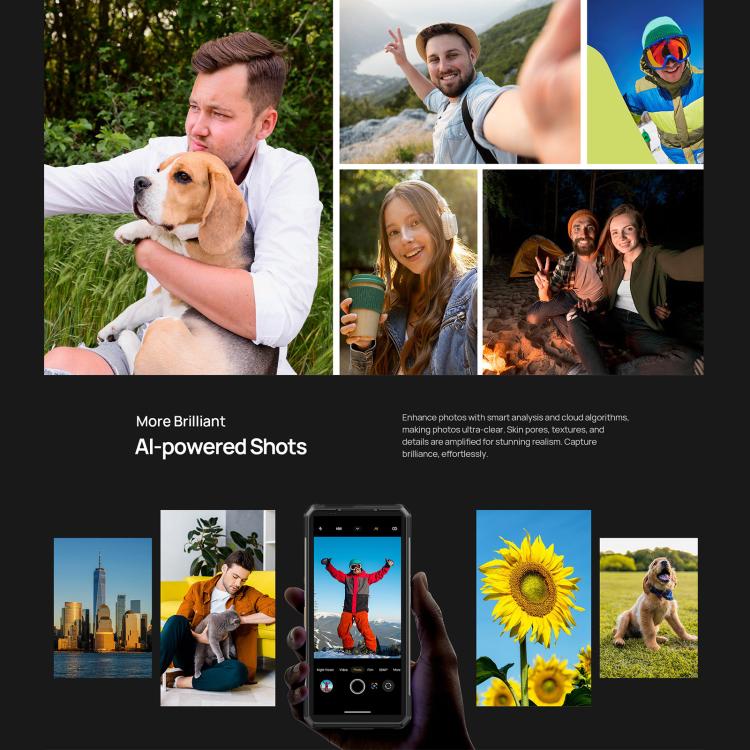 Ulefone Armor 34 Plus Rugged Phone 32GB/512GB Android 15 66W 25500mAh 5G