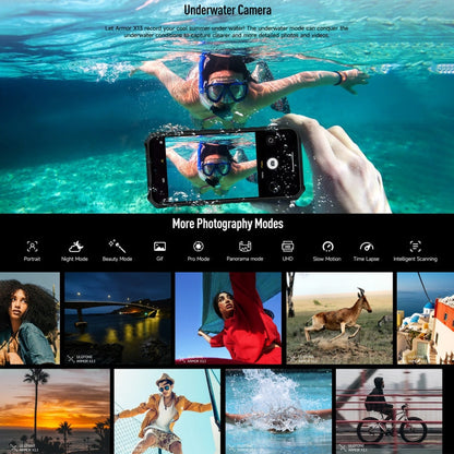 Ulefone Armor X13 Rugged Smartphone 6320mAh Battery 12GB + 64GB Android 13