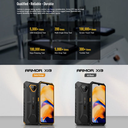 Ulefone Armor X13 Rugged Smartphone 6320mAh Battery 12GB + 64GB Android 13