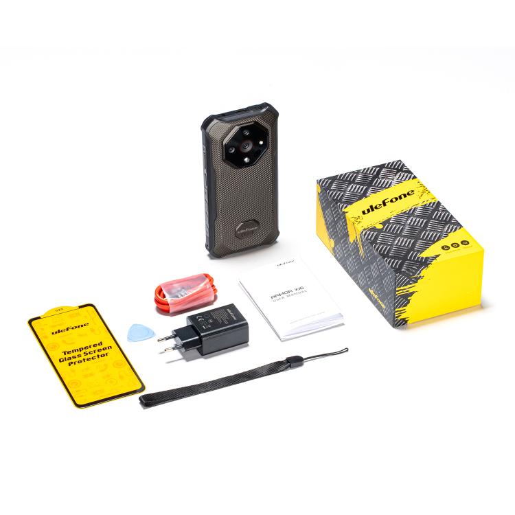 Ulefone Armor X16 Android 15 Rugged Phone 12GB + 128GB 10360mAh 33W Fast Charging