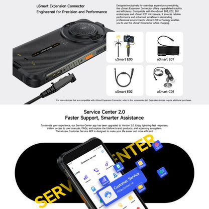 Ulefone RugKing Rugged Phone 16GB + 256GB IP68/IP69K Android 15